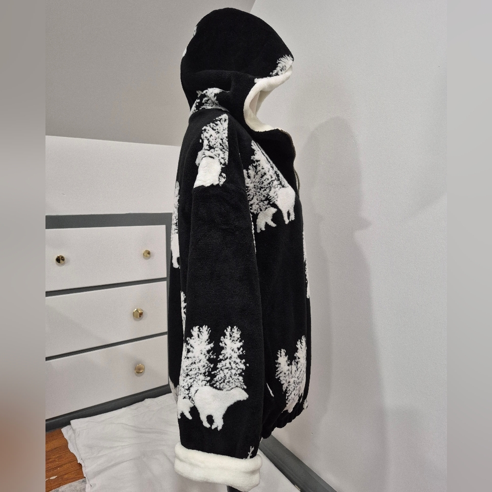 NWOT Vintage Denali Reversible Fleece Jacket - Picture 2 of 11